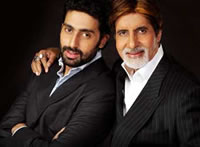 Amitabh en Abhishek Bachchan
