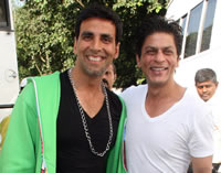 Sharukh en Akshay samen in een Bollywood film?