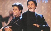 Bollywood - Strijd tussen Big B en SRK
