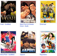 Bollywood films op YouTube kanaal 