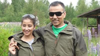 Bollywood honeymoon in Finse bossen