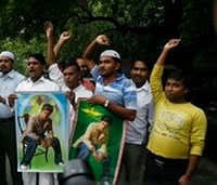Fans Sharukh Khan protesteren in India