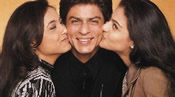 Bollywood - Kajol, Rani en Shah Rukh Khan