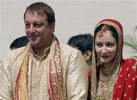 Bollywood acteur Sanjay Dutt getrouwd