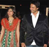Bollywood - Vivek Oberoi treedt in het huwelijk