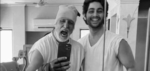 Kleinzoon Bollywood legende Amitabh Bachchan gaat acteren