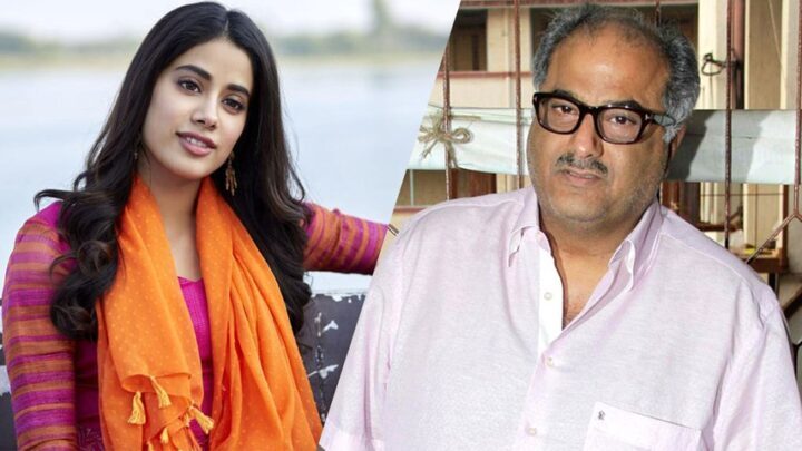 Bollywood actrice Jhanvi Kapoor gaat film maken met vader Boney Kapoor
