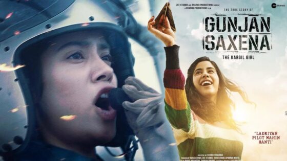 Bekijk de trailer van de Bollywood film Gunjan Saxena: The Kargil Girl