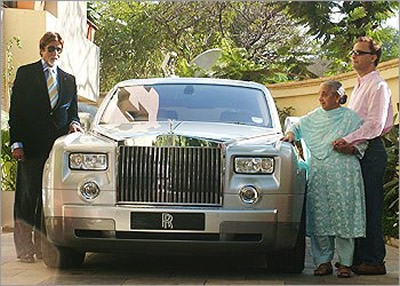 Bollywood - Rolls Royce voor Amitabh Bachchan