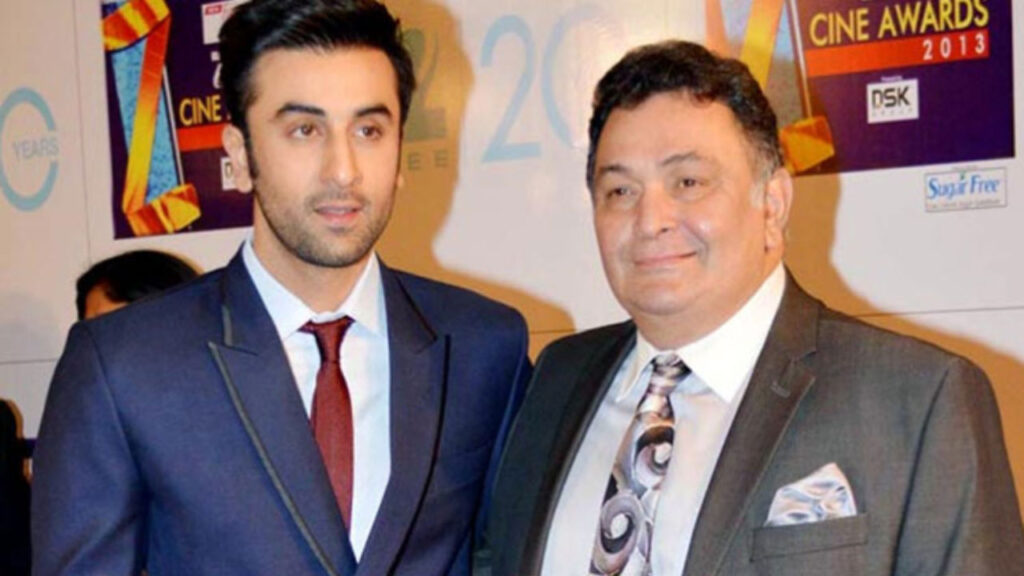 Bollywood acteur Ranbir Kapoor deelt acteertips zijn vader Rishi Kapoor