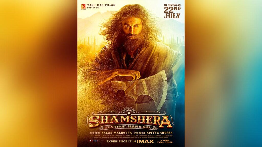 Bekijk de teaser van de film Shamshera