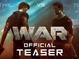 Bekijk de eerste teaser van de Bollywood film War