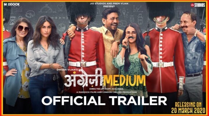 Bekijk de trailer van de Bollywood film Angrezi Medium