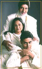 Bollywood - Amitabh, Jaya en Abhishek Bachchan