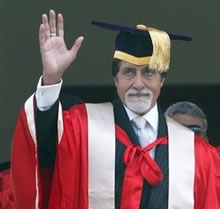 Bollywood - onderscheiding voor Amitabh Bachchan