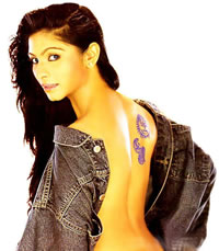 Bollywood actrice Tanisha Mukherjee